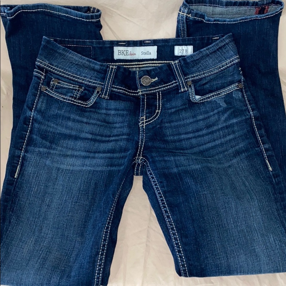 BKE Denim Stella boot cut jeans